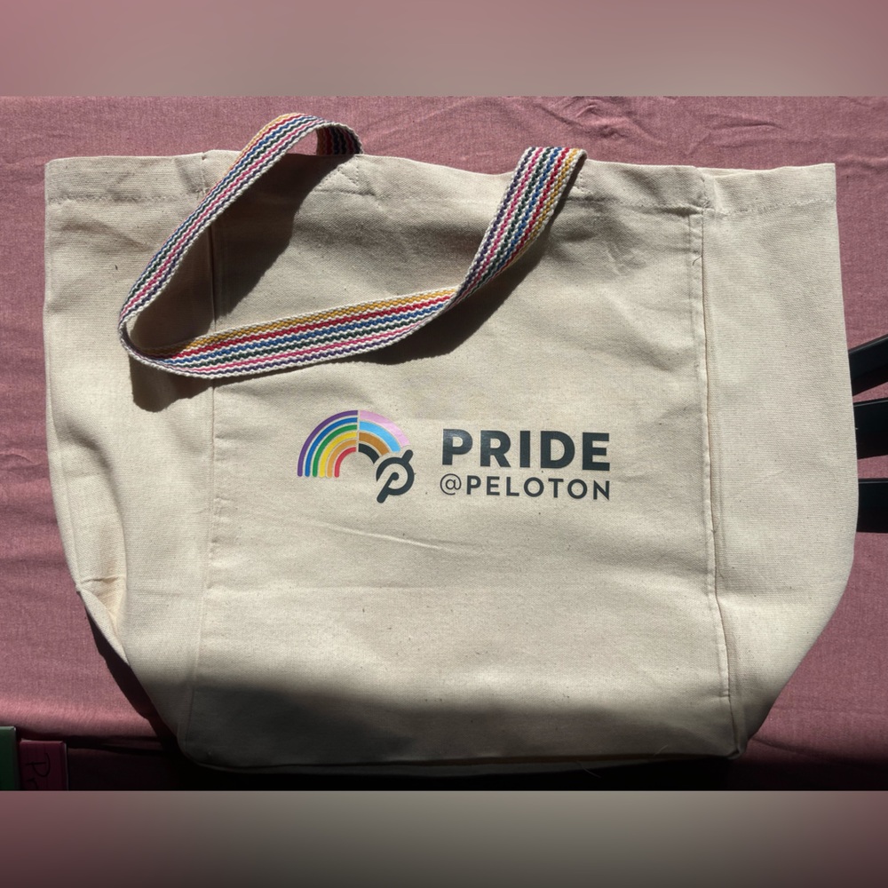 Pride @ Peloton tote Bag